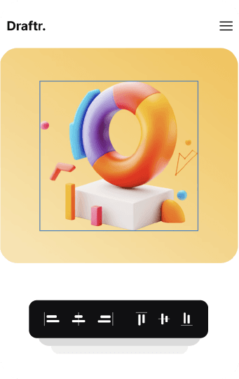 Web design example – Draftr